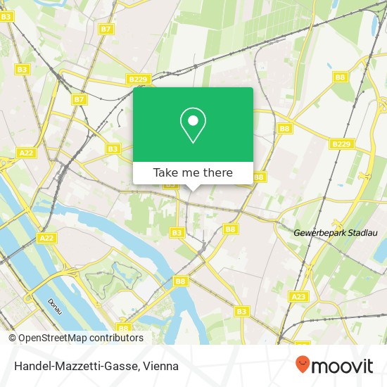 Handel-Mazzetti-Gasse map