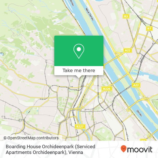 Boarding House Orchideenpark (Serviced Apartments Orchideenpark) map