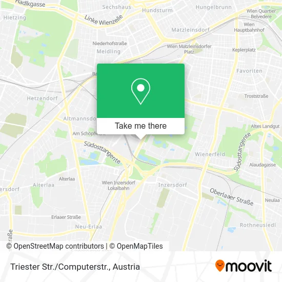Triester Str./Computerstr. map