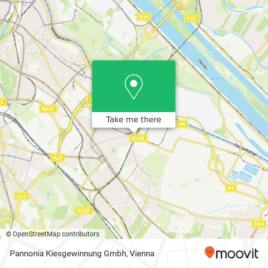 Pannonia Kiesgewinnung Gmbh map