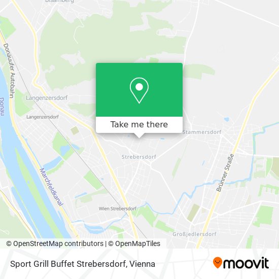 Sport Grill Buffet Strebersdorf map