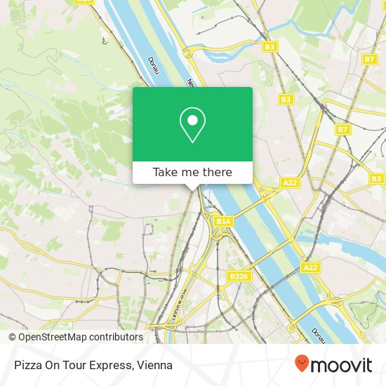 Pizza On Tour Express map