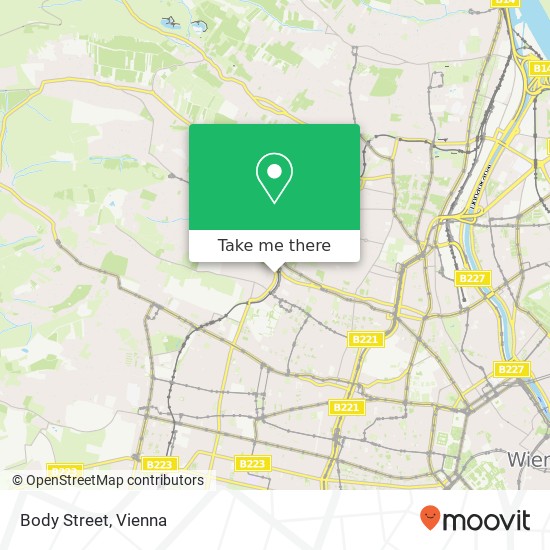 Body Street map