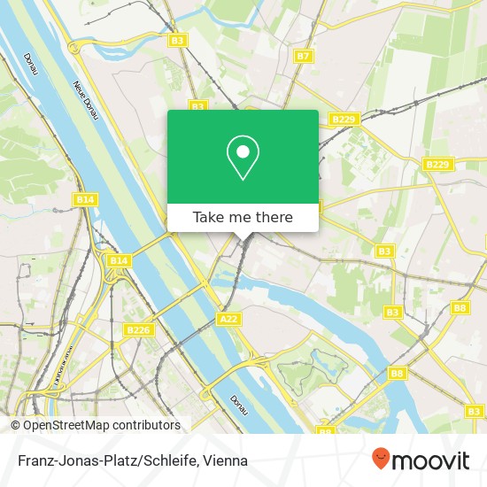 Franz-Jonas-Platz/Schleife map