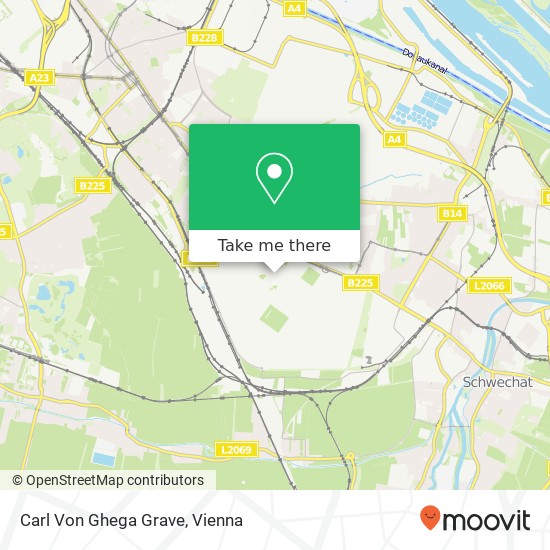 Carl Von Ghega Grave map