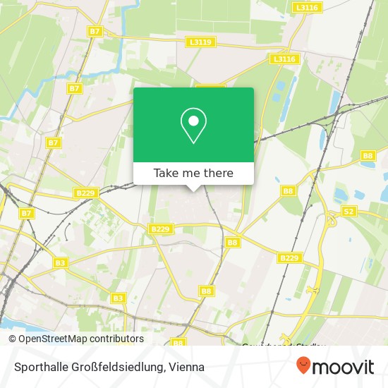 Sporthalle Großfeldsiedlung map