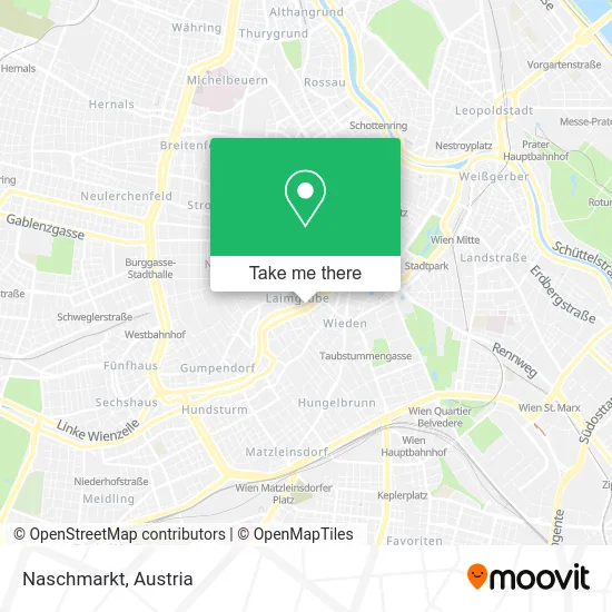 Naschmarkt map