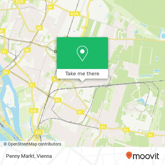 Penny Markt map