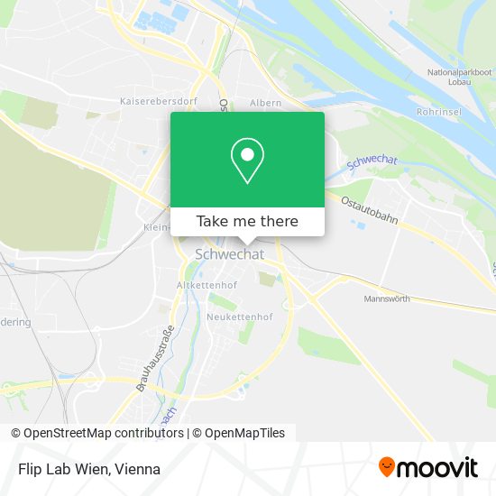 Flip Lab Wien map