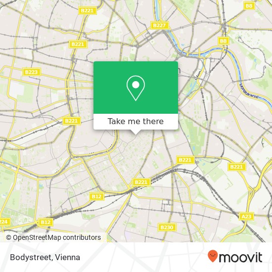 Bodystreet map