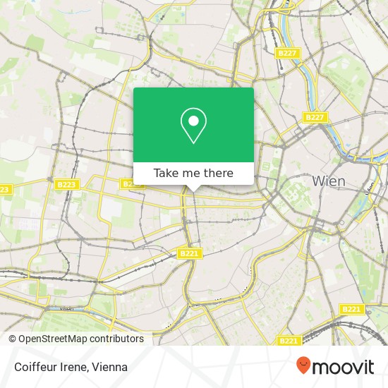 Coiffeur Irene map