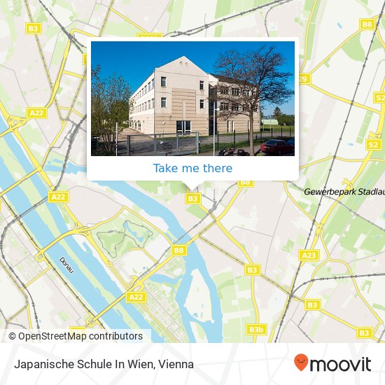 Japanische Schule In Wien map