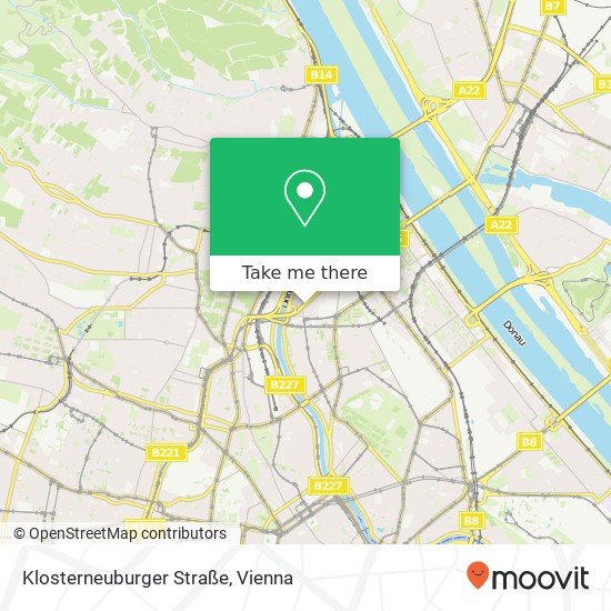 Klosterneuburger Straße map