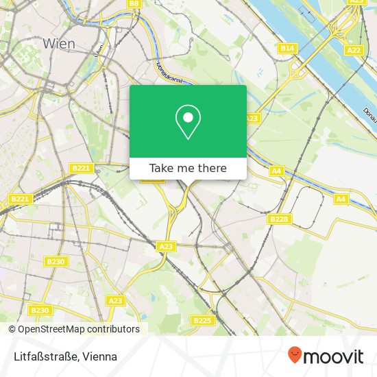 Litfaßstraße map