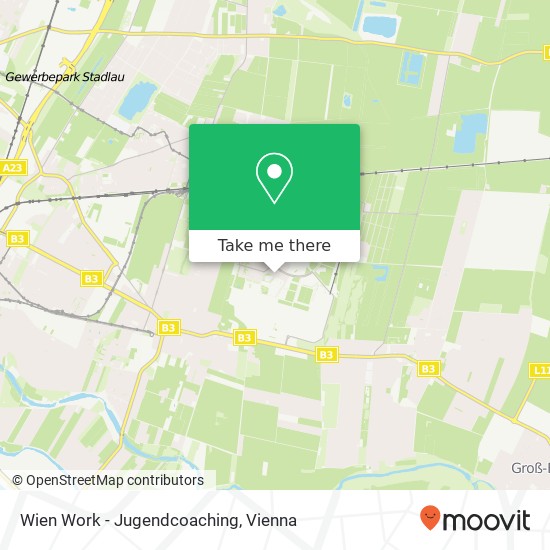 Wien Work - Jugendcoaching map