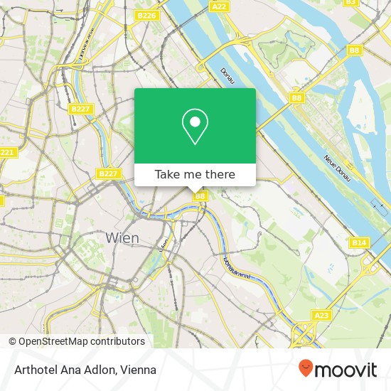 Arthotel Ana Adlon map