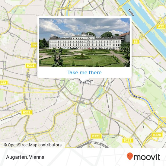 Augarten map