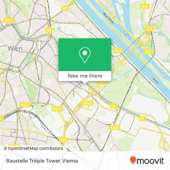 Baustelle Triiiple Tower map