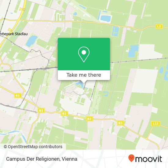 Campus Der Religionen map