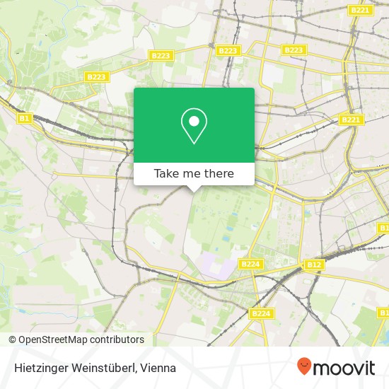 Hietzinger Weinstüberl map