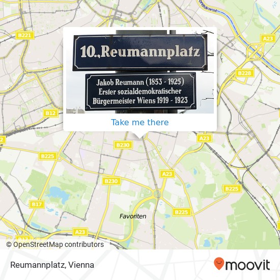 Reumannplatz map