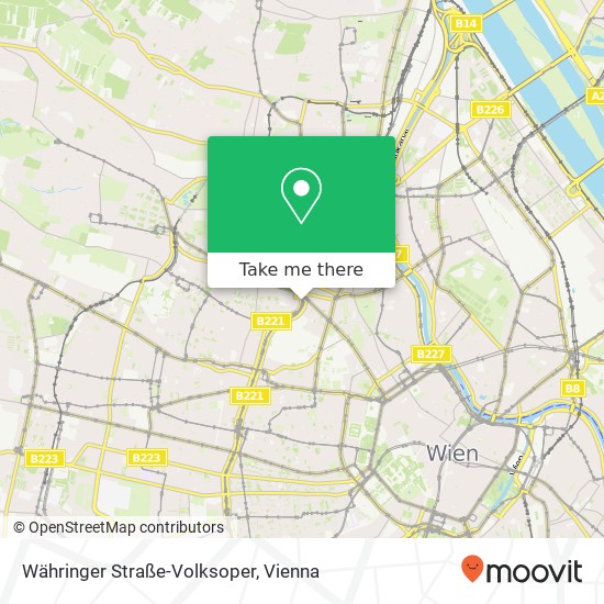 Währinger Straße-Volksoper map