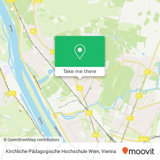 Kirchliche Pädagogische Hochschule Wien map