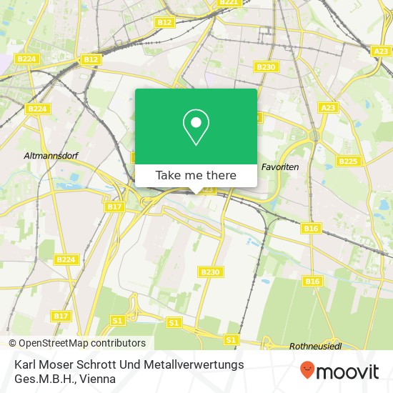Karl Moser Schrott Und Metallverwertungs Ges.M.B.H. map