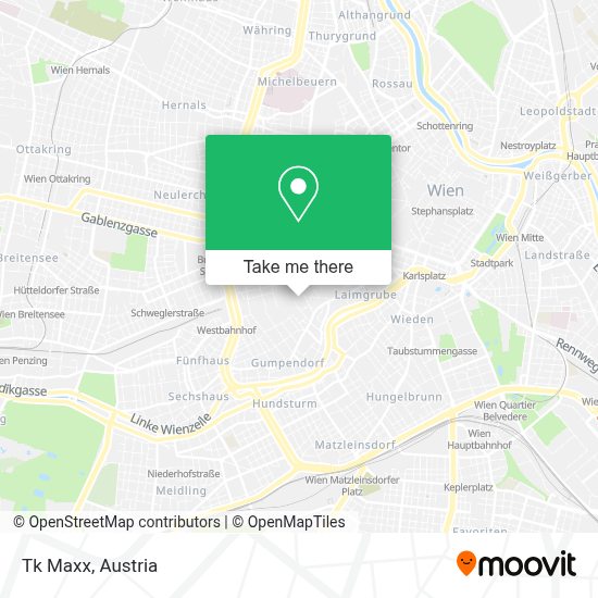 How to get to Tk Maxx in 6., Mariahilf 