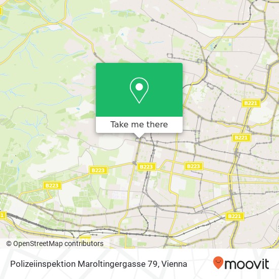 Polizeiinspektion Maroltingergasse 79 map