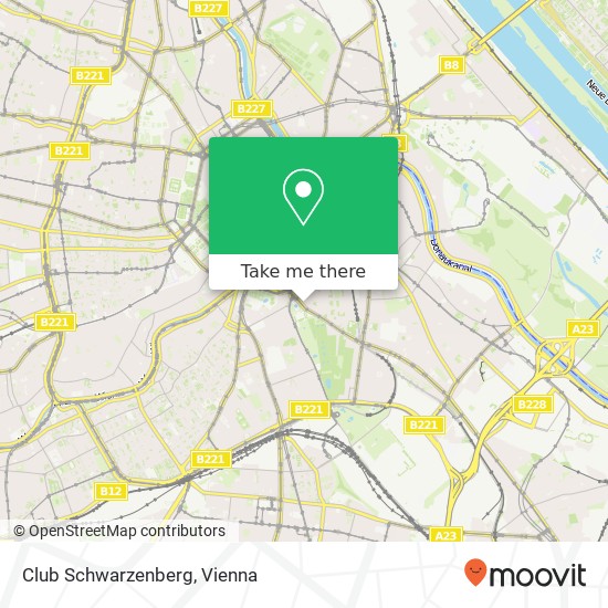 Club Schwarzenberg map