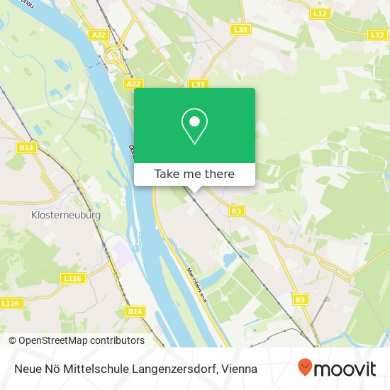 Neue Nö Mittelschule Langenzersdorf map