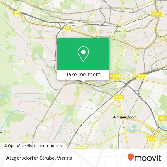 Atzgersdorfer Straße map