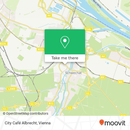 City Café Albrecht map