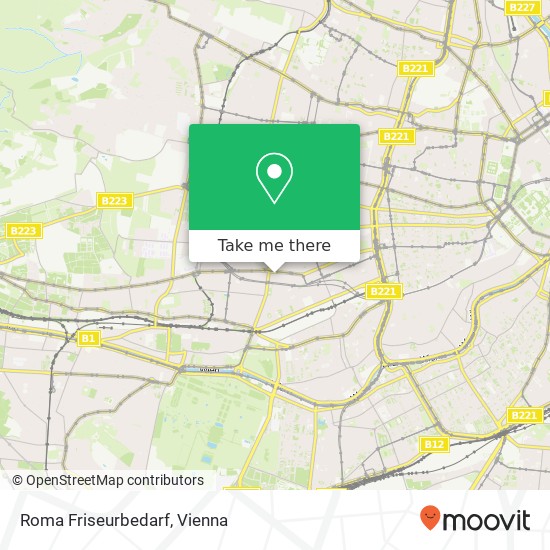 Roma Friseurbedarf map