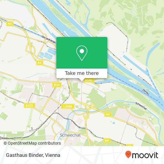 Gasthaus Binder map