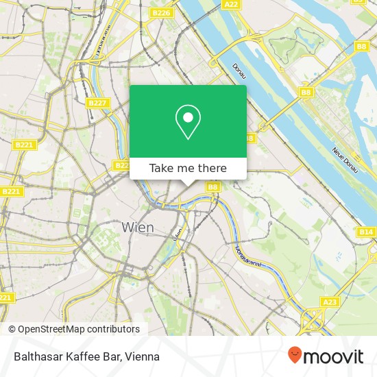 Balthasar Kaffee Bar map