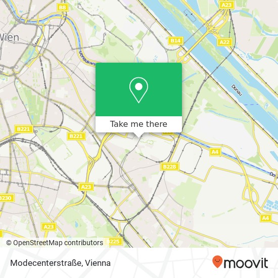Modecenterstraße map