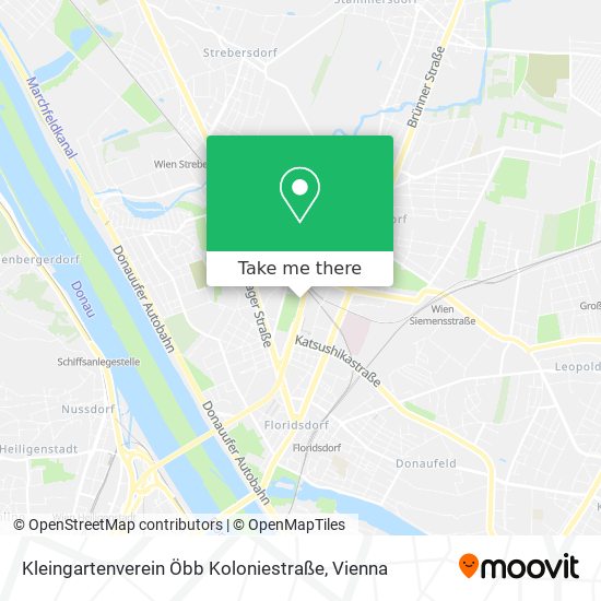 Kleingartenverein Öbb Koloniestraße map