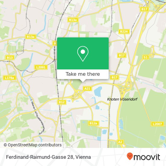 Ferdinand-Raimund-Gasse 28 map