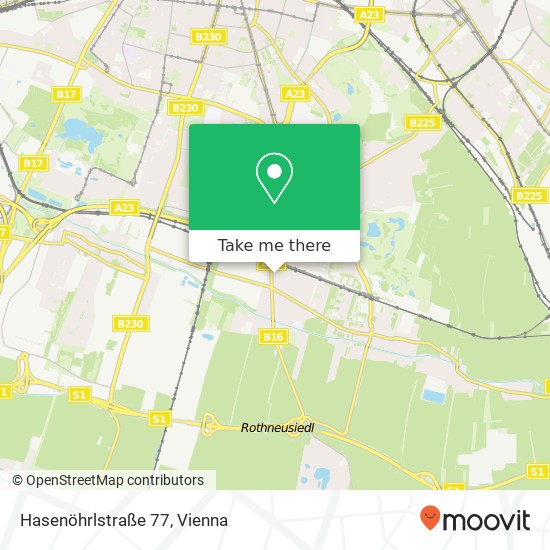 Hasenöhrlstraße 77 map