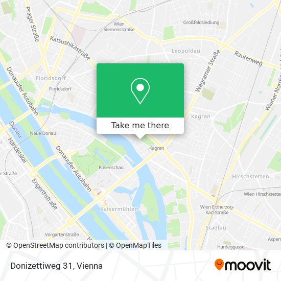 Donizettiweg 31 map
