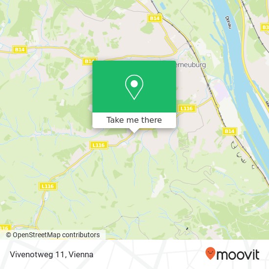 Vivenotweg 11 map