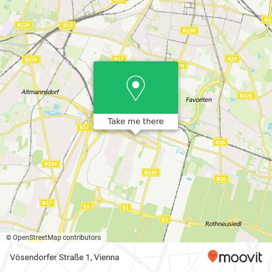 Vösendorfer Straße 1 map