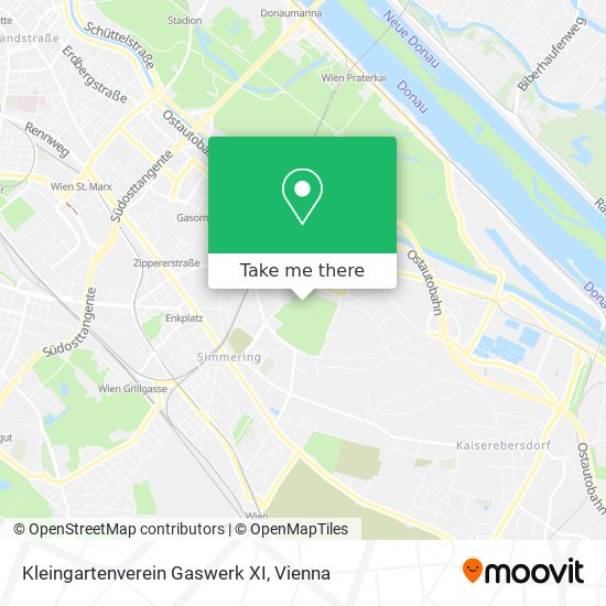 Kleingartenverein Gaswerk XI map