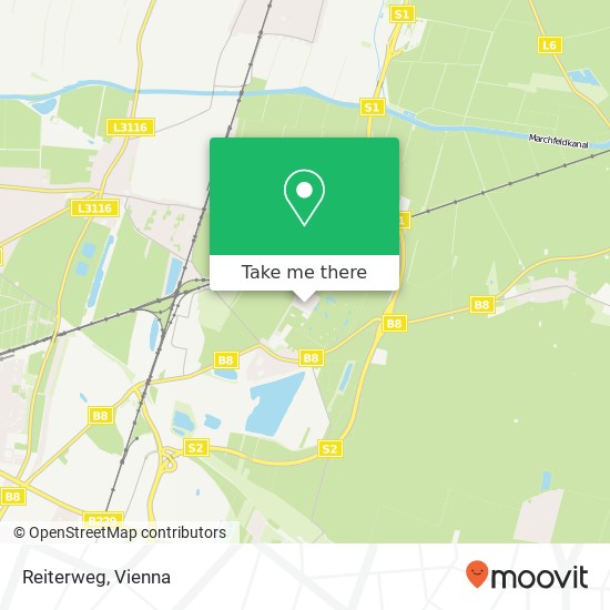 Reiterweg map
