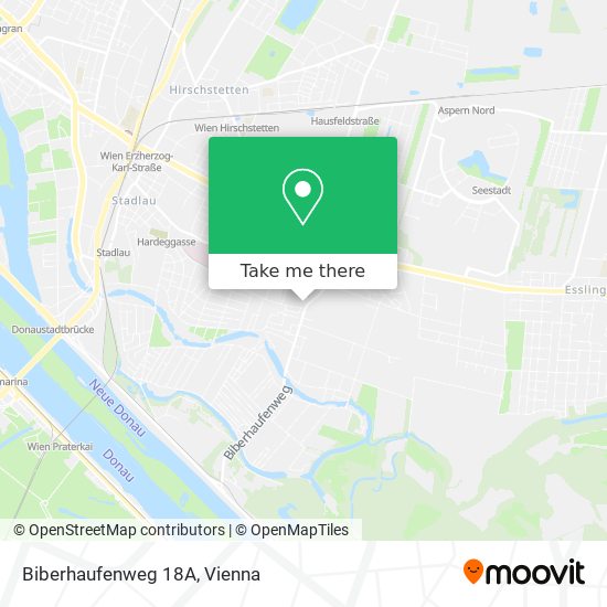 Biberhaufenweg 18A map