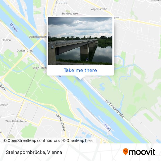 Steinspornbrücke map