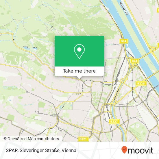 SPAR, Sieveringer Straße map