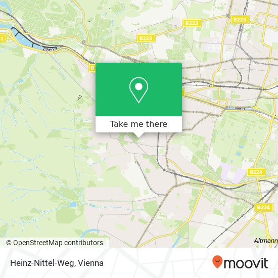 Heinz-Nittel-Weg map